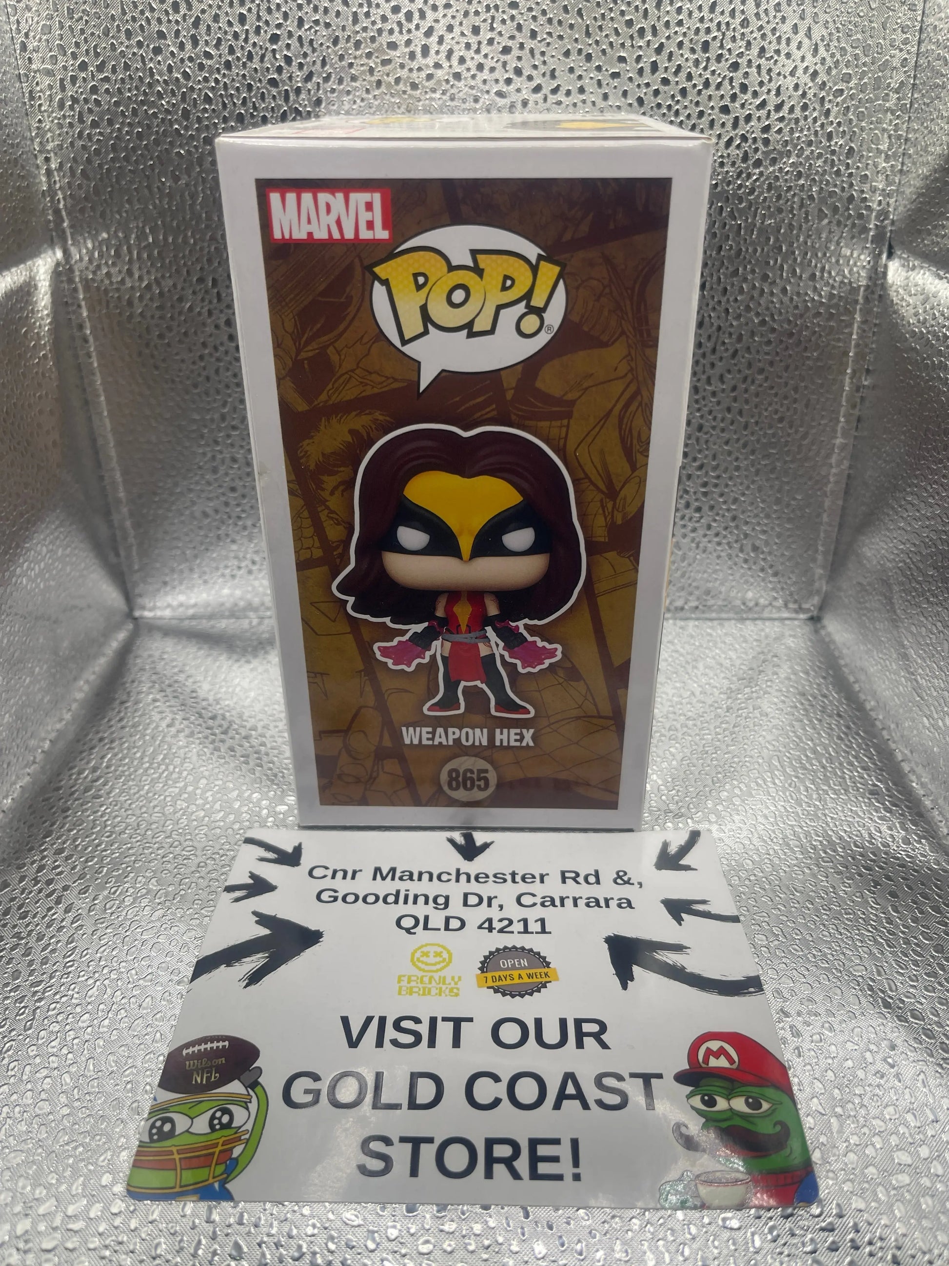 FUNKO POP! Marvel Infinity Warps Weapon Hex #865 Special Edition FRENLY BRICKS - Open 7 Days