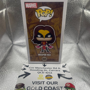 FUNKO POP! Marvel Infinity Warps Weapon Hex #865 Special Edition FRENLY BRICKS - Open 7 Days