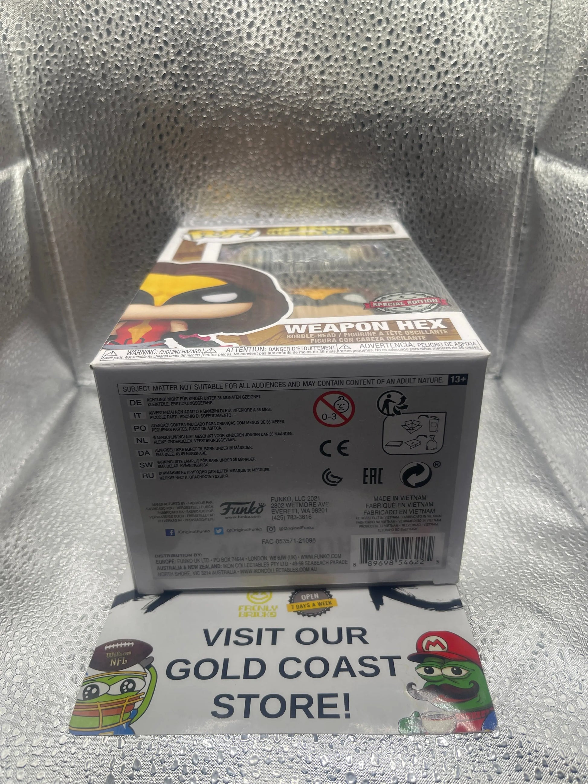 FUNKO POP! Marvel Infinity Warps Weapon Hex #865 Special Edition FRENLY BRICKS - Open 7 Days