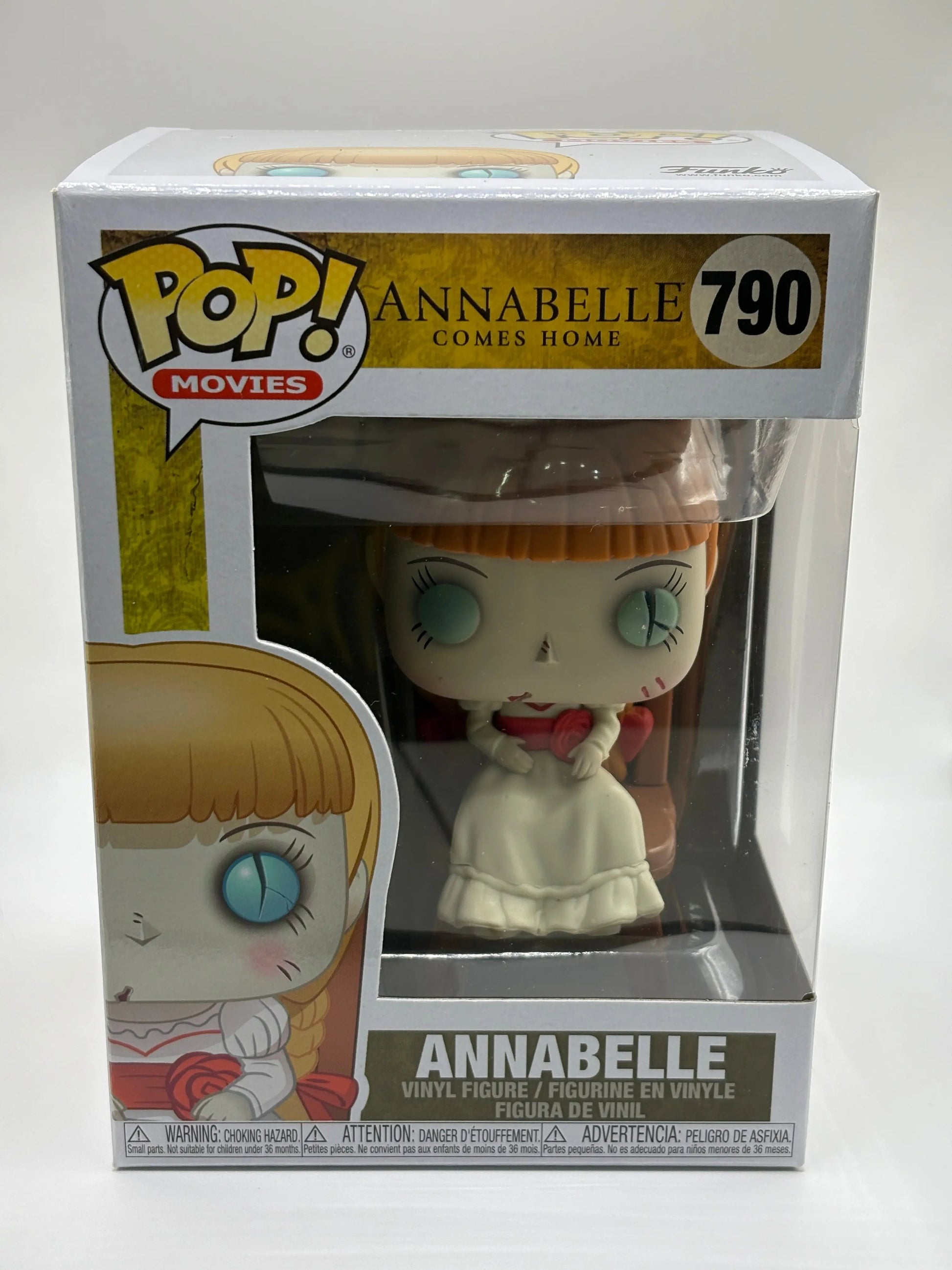 Funko POP! Movies Annabelle Comes Home #790 Annabelle FRENLY BRICKS - Open 7 Days