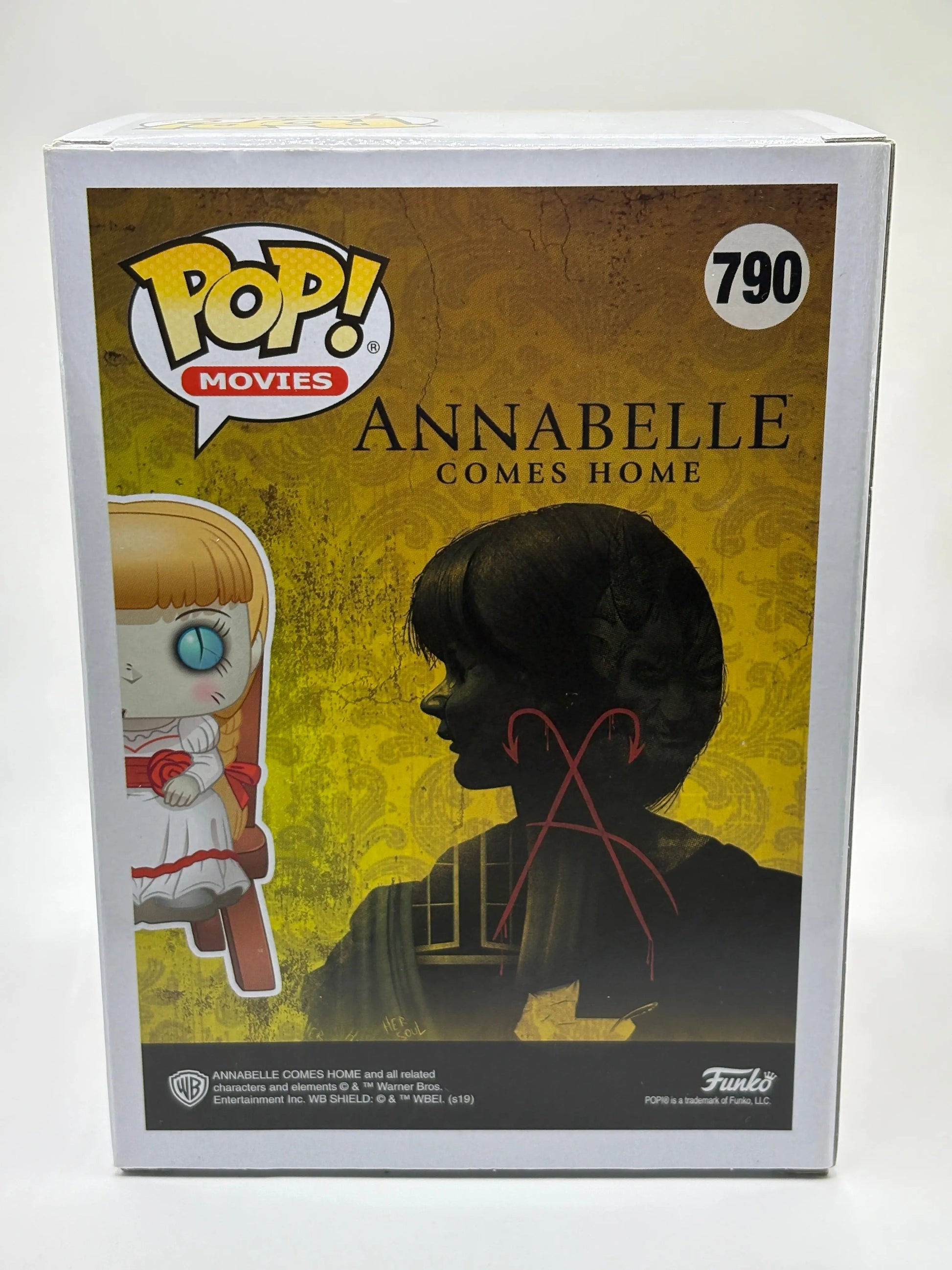 Funko POP! Movies Annabelle Comes Home #790 Annabelle FRENLY BRICKS - Open 7 Days