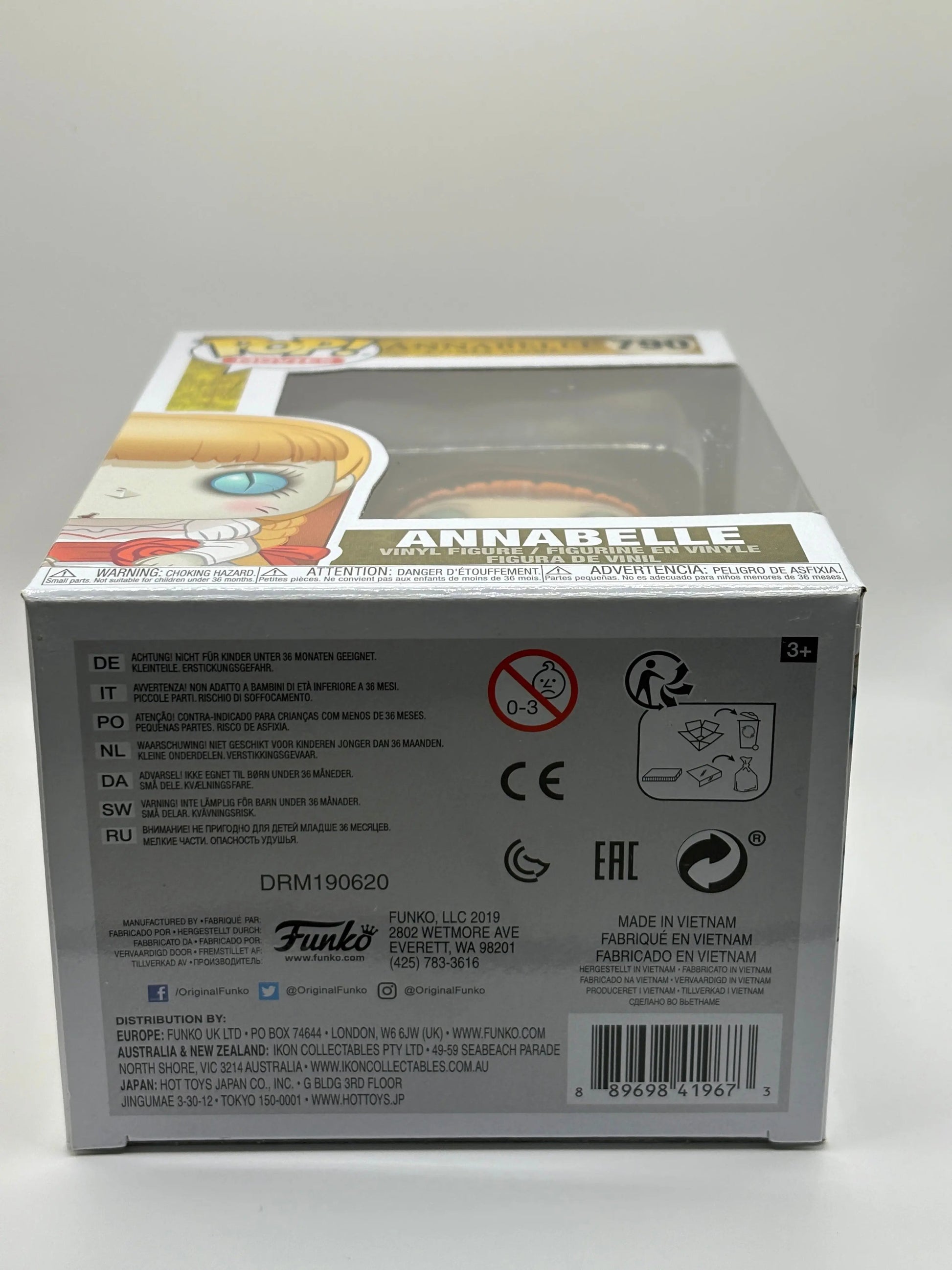 Funko POP! Movies Annabelle Comes Home #790 Annabelle FRENLY BRICKS - Open 7 Days