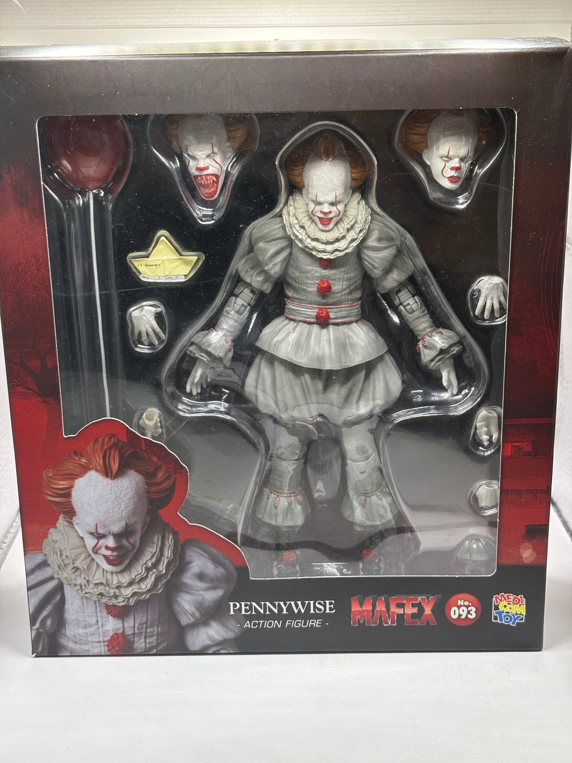 Medicom IT Pennywise MAFEX #093 Action Ex-Display Loose FRENLY BRICKS - Open 7 Days image 1