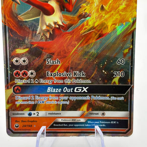 Pokemon TCG Celestial Storm - Blaziken GC 26/168 MP FRENLY BRICKS - Open 7 Days
