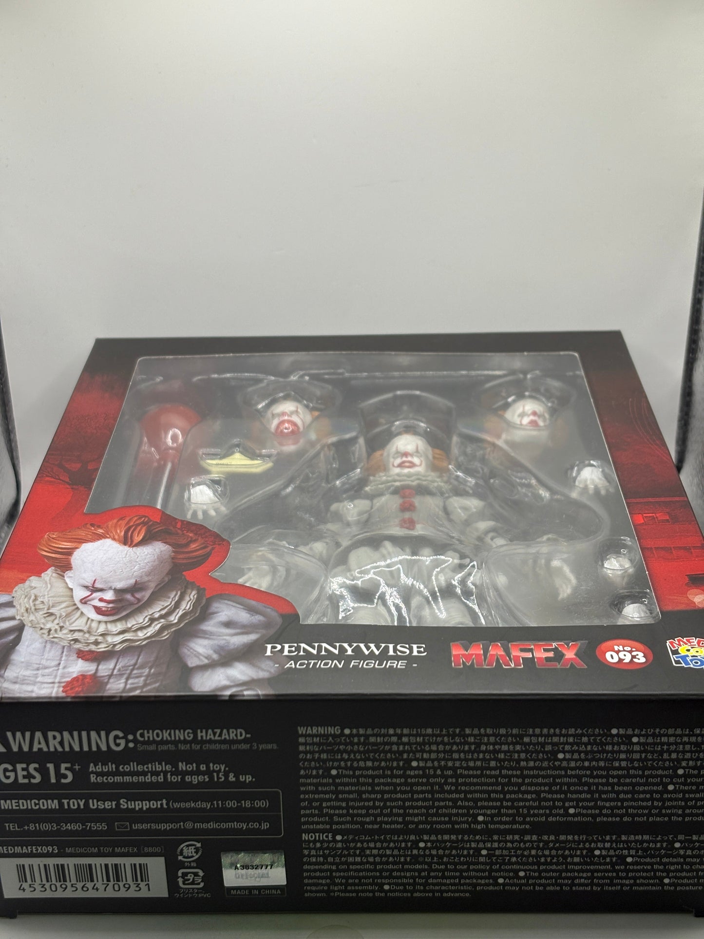 Medicom IT Pennywise MAFEX #093 Action Ex-Display Loose FRENLY BRICKS - Open 7 Days