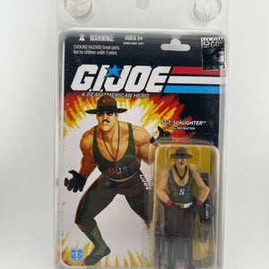 G.I. Joe 25th Anniversary - 2010 SDCC Sgt. Slaughter Team U.S.A Version Figure FRENLY BRICKS - Open 7 Days