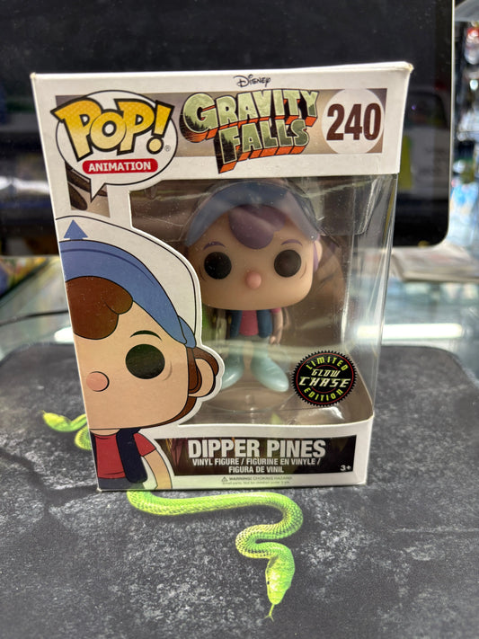 Funko Pop! Vinyl: Gravity Falls - Dipper Pines #240 Limited Edition Glow Chase FRENLY BRICKS - Open 7 Days