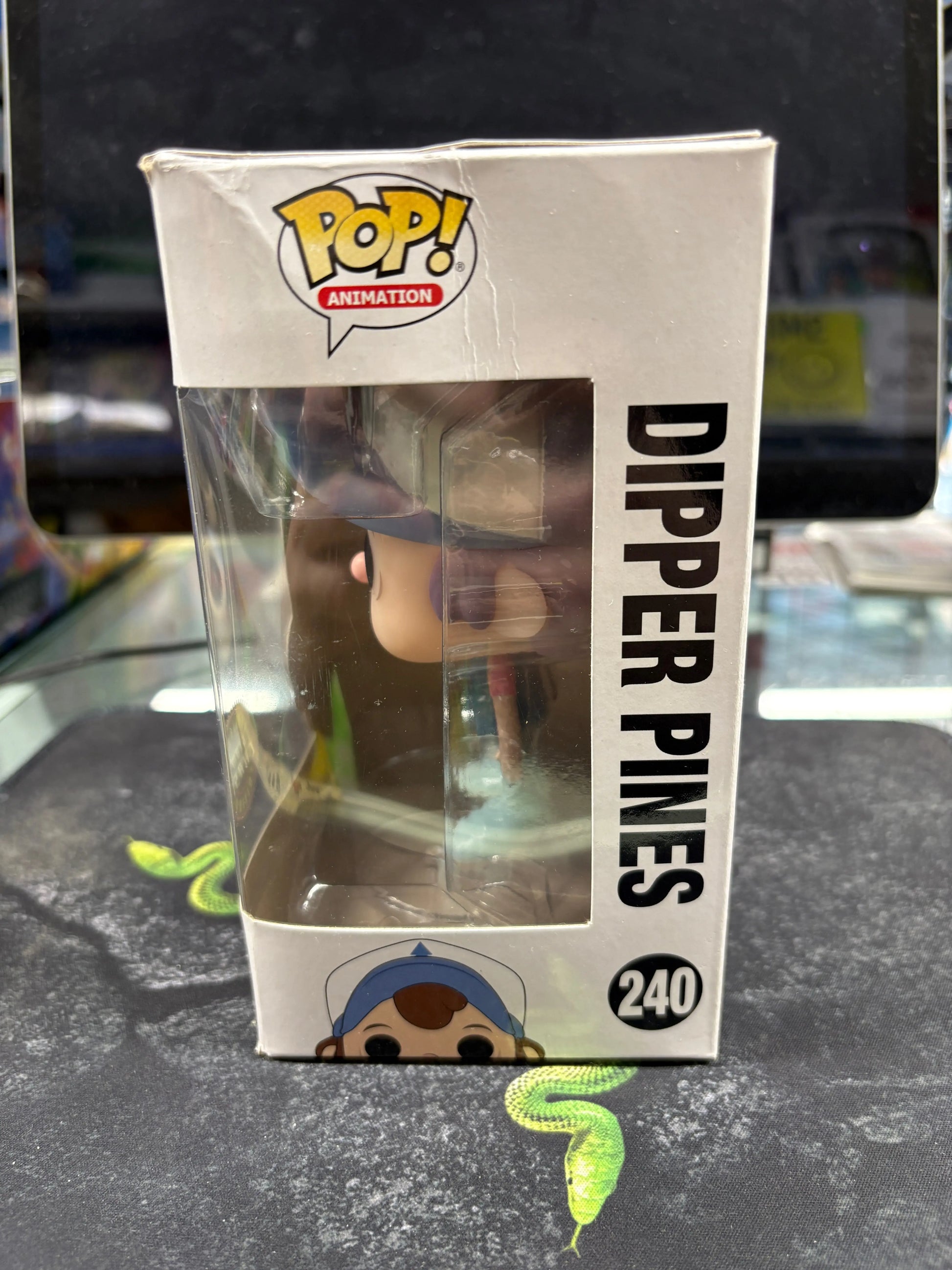 Funko Pop! Vinyl: Gravity Falls - Dipper Pines #240 Limited Edition Glow Chase FRENLY BRICKS - Open 7 Days