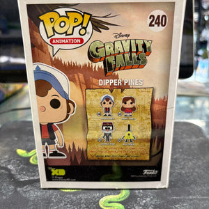 Funko Pop! Vinyl: Gravity Falls - Dipper Pines #240 Limited Edition Glow Chase FRENLY BRICKS - Open 7 Days