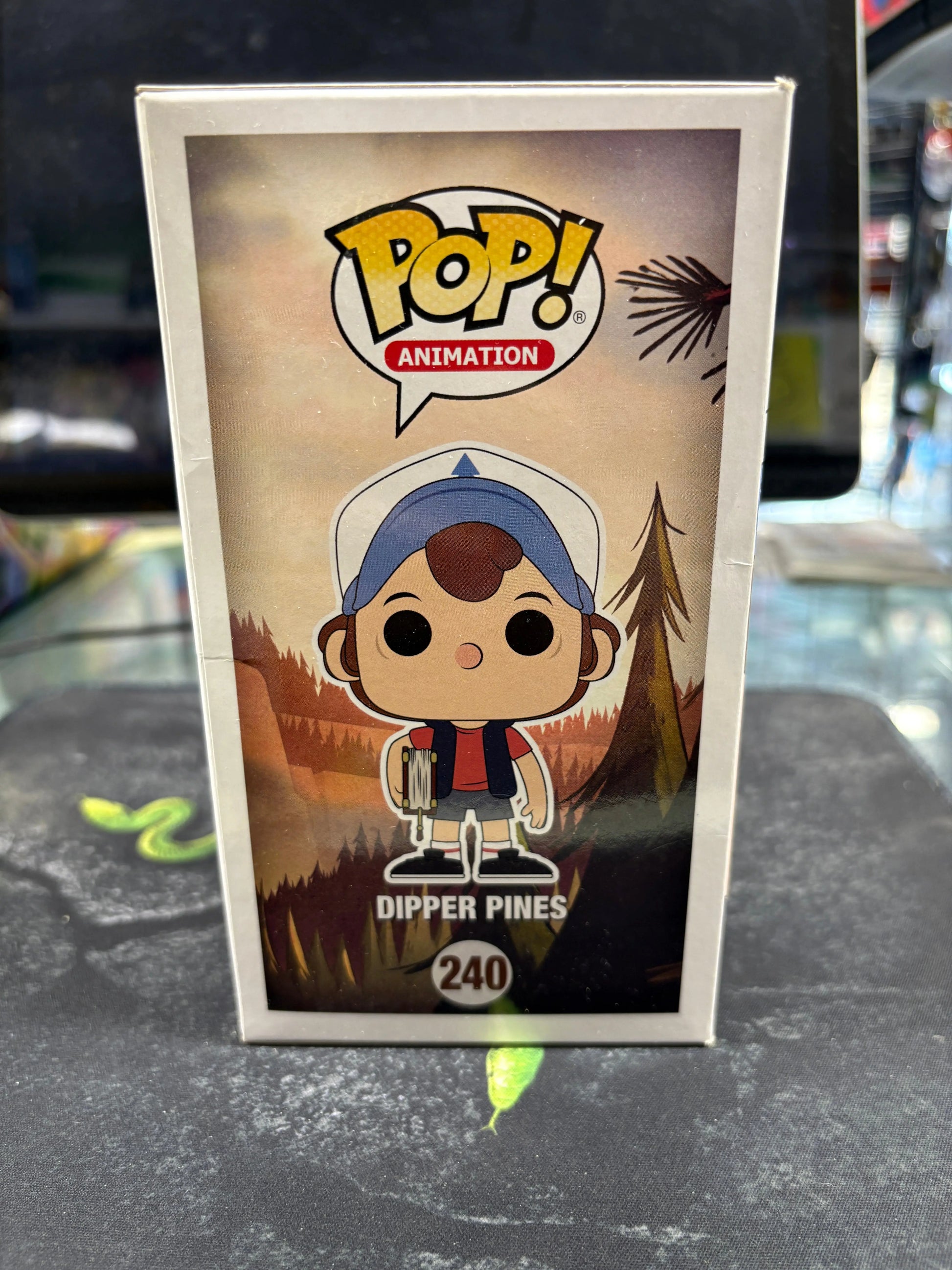 Funko Pop! Vinyl: Gravity Falls - Dipper Pines #240 Limited Edition Glow Chase FRENLY BRICKS - Open 7 Days