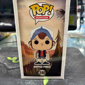 Funko Pop! Vinyl: Gravity Falls - Dipper Pines #240 Limited Edition Glow Chase FRENLY BRICKS - Open 7 Days