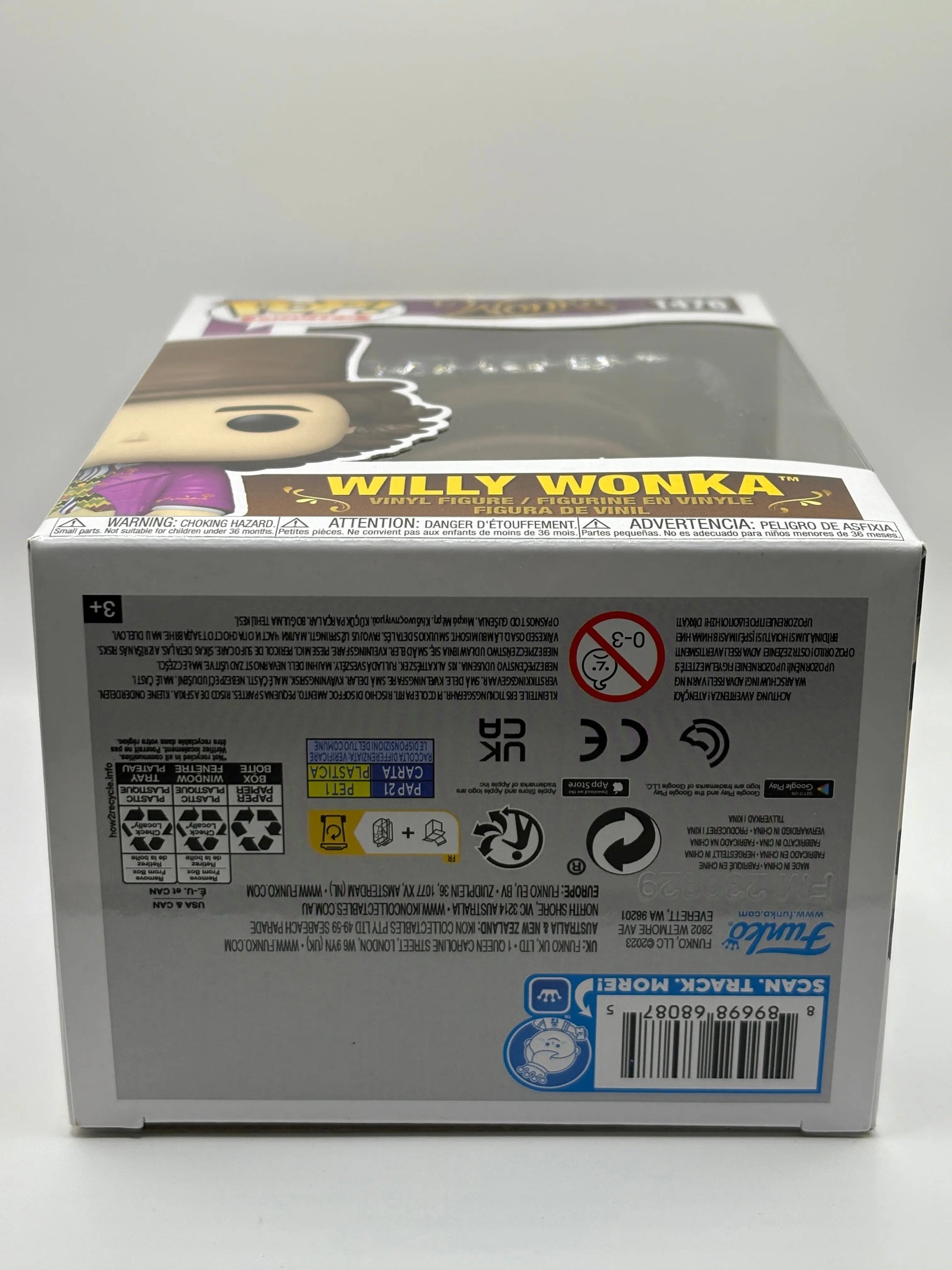 Funko POP! Movies Wonka #1476 Willy Wonka FRENLY BRICKS - Open 7 Days