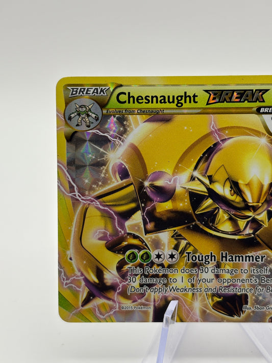 Pokemon TCG Breakthrough - Chesnaught BREAK 12/162 LP FRENLY BRICKS - Open 7 Days