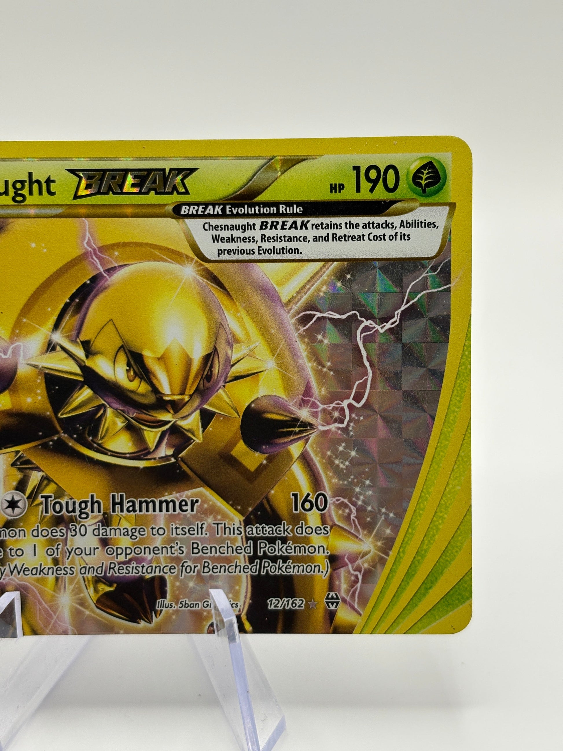 Pokemon TCG Breakthrough - Chesnaught BREAK 12/162 LP FRENLY BRICKS - Open 7 Days