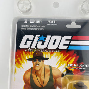 G.I. Joe 25th Anniversary - 2010 SDCC Sgt. Slaughter Team U.S.A Version Figure FRENLY BRICKS - Open 7 Days