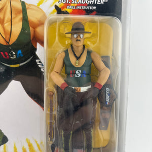 G.I. Joe 25th Anniversary - 2010 SDCC Sgt. Slaughter Team U.S.A Version Figure FRENLY BRICKS - Open 7 Days