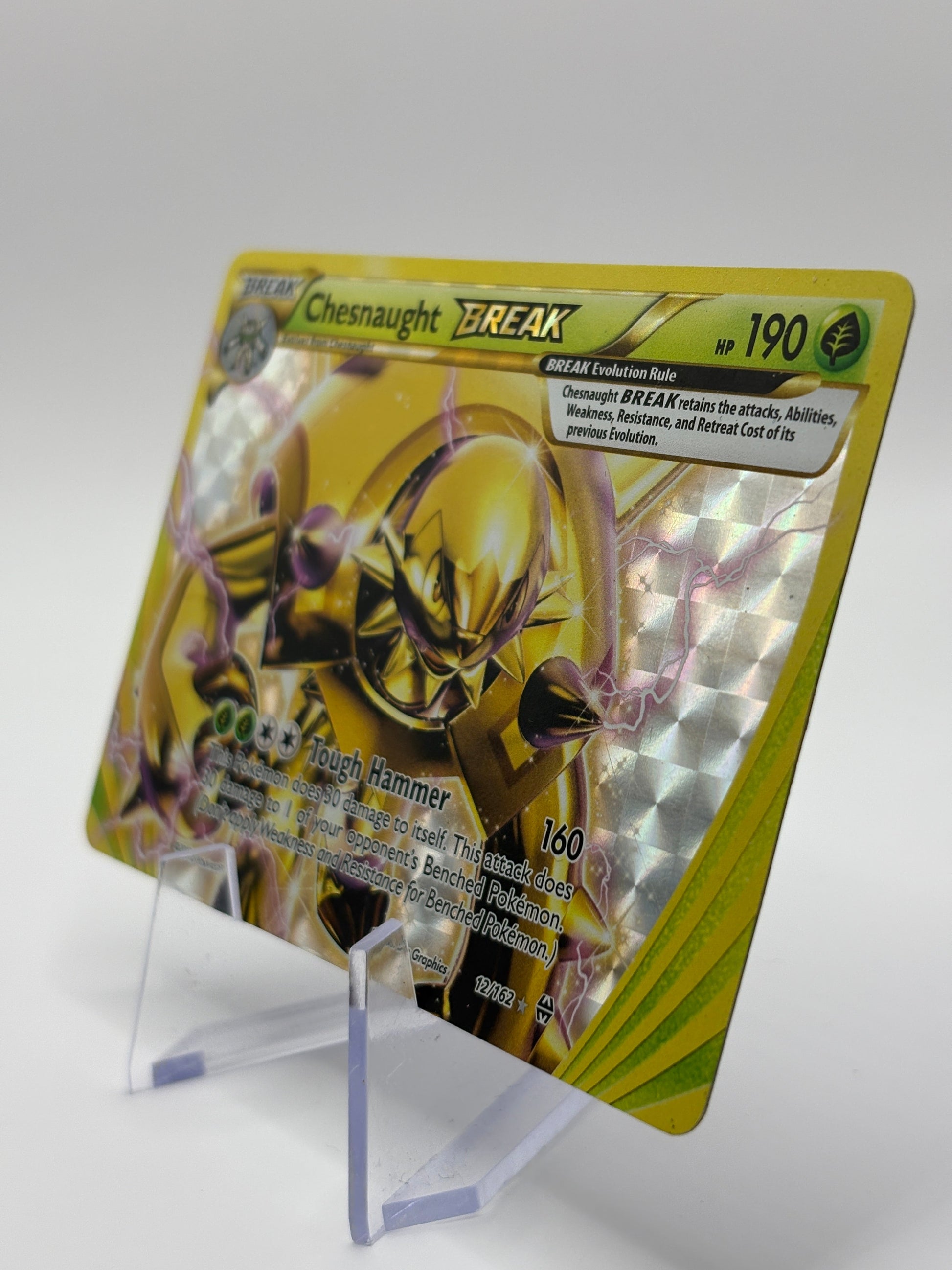 Pokemon TCG Breakthrough - Chesnaught BREAK 12/162 LP FRENLY BRICKS - Open 7 Days