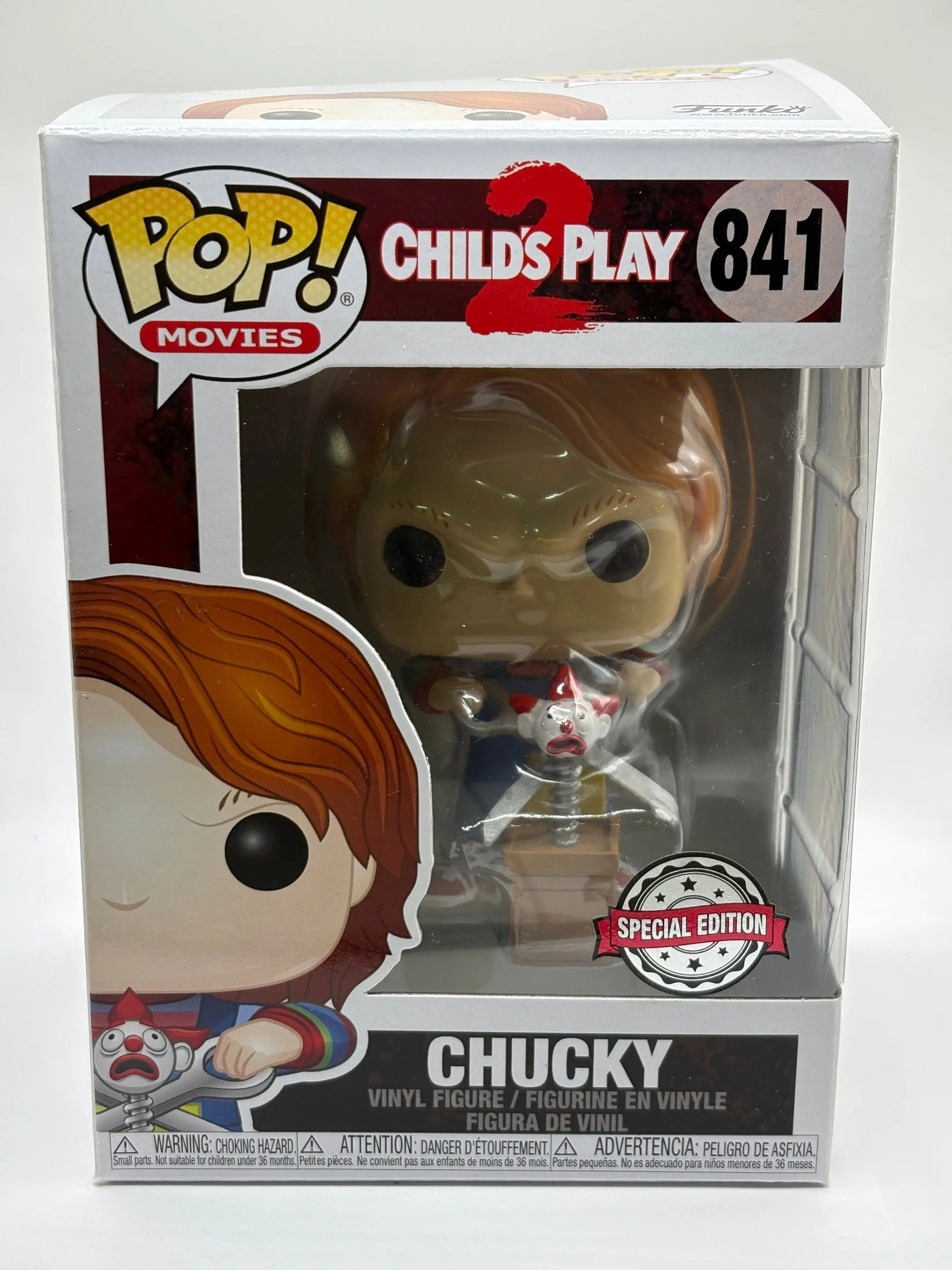 Funko POP! Movies Childs Play 2 #841 Chucky Special Edition FRENLY BRICKS - Open 7 Days