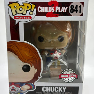 Funko POP! Movies Childs Play 2 #841 Chucky Special Edition FRENLY BRICKS - Open 7 Days