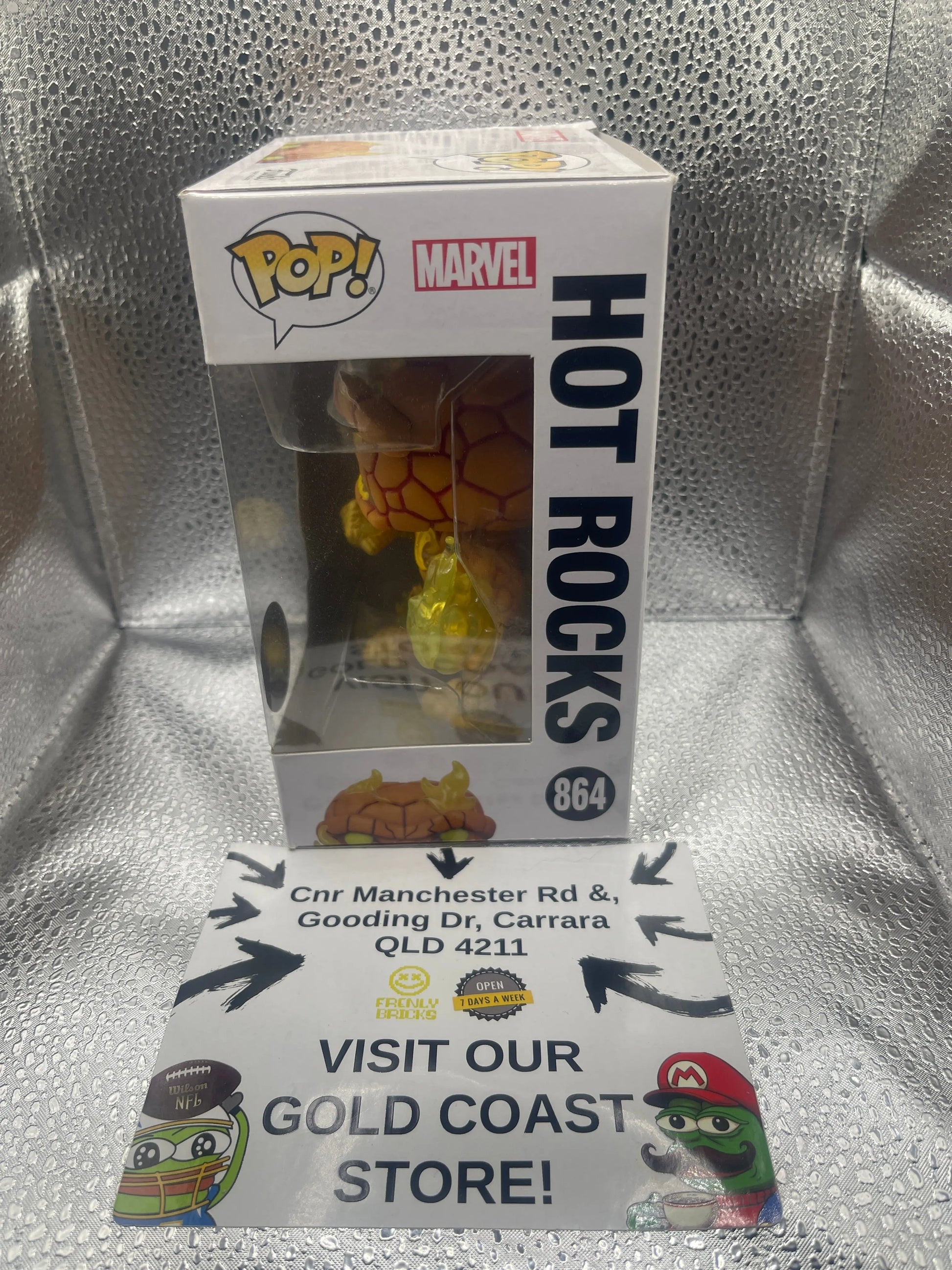 Funko Pop! Infinity Warps Hot Rocks POPCULTCHA Exclusive 864 FRENLY BRICKS - Open 7 Days