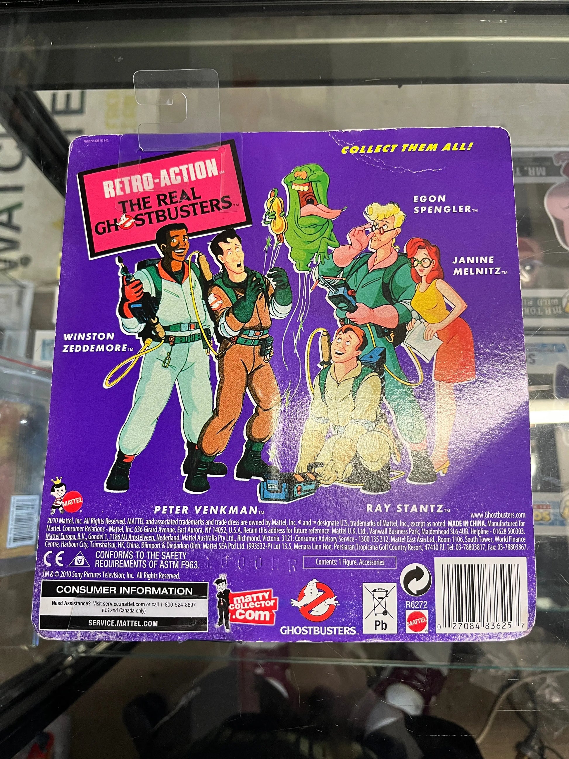 The Real Ghostbusters Retro-Action Peter Venkman 8”  Figure Mattel FRENLY BRICKS - Open 7 Days