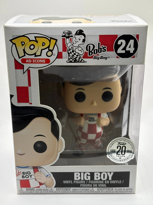 Funko POP! Ad Icons Bobs Big Boy #24 Big Boy FRENLY BRICKS - Open 7 Days