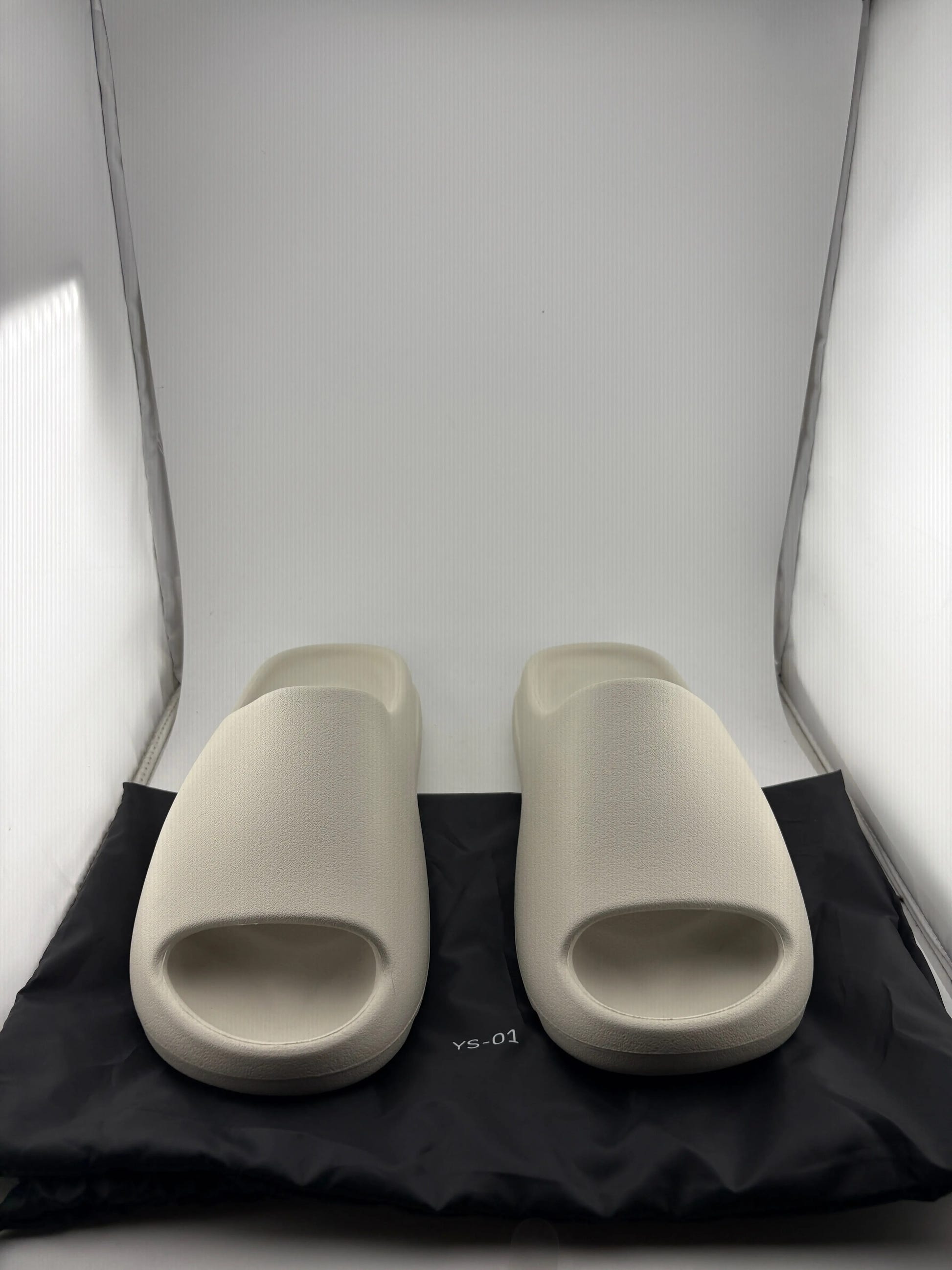 Adidas YEEZY Slides - YS-01 Cream Size US 11 Sandals FRENLY BRICKS - Open 7 Days image 1