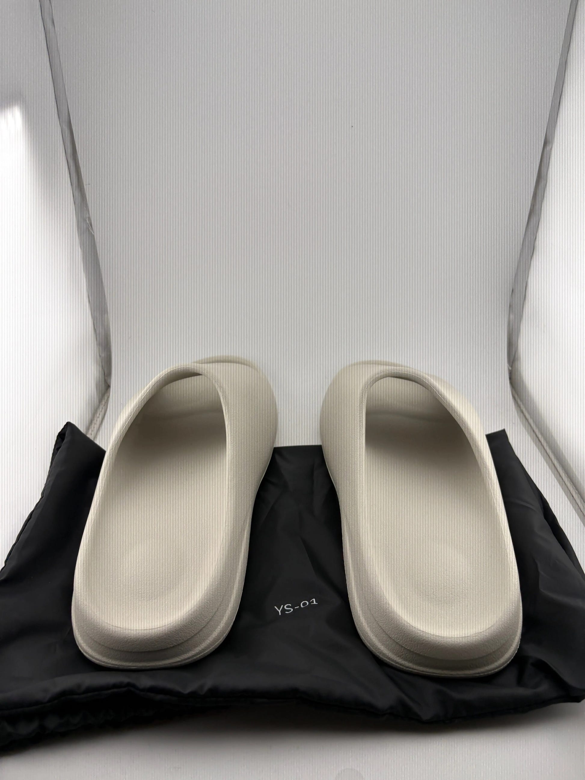 Adidas YEEZY Slides - YS-01 Cream Size US 11 Sandals FRENLY BRICKS - Open 7 Days image 2