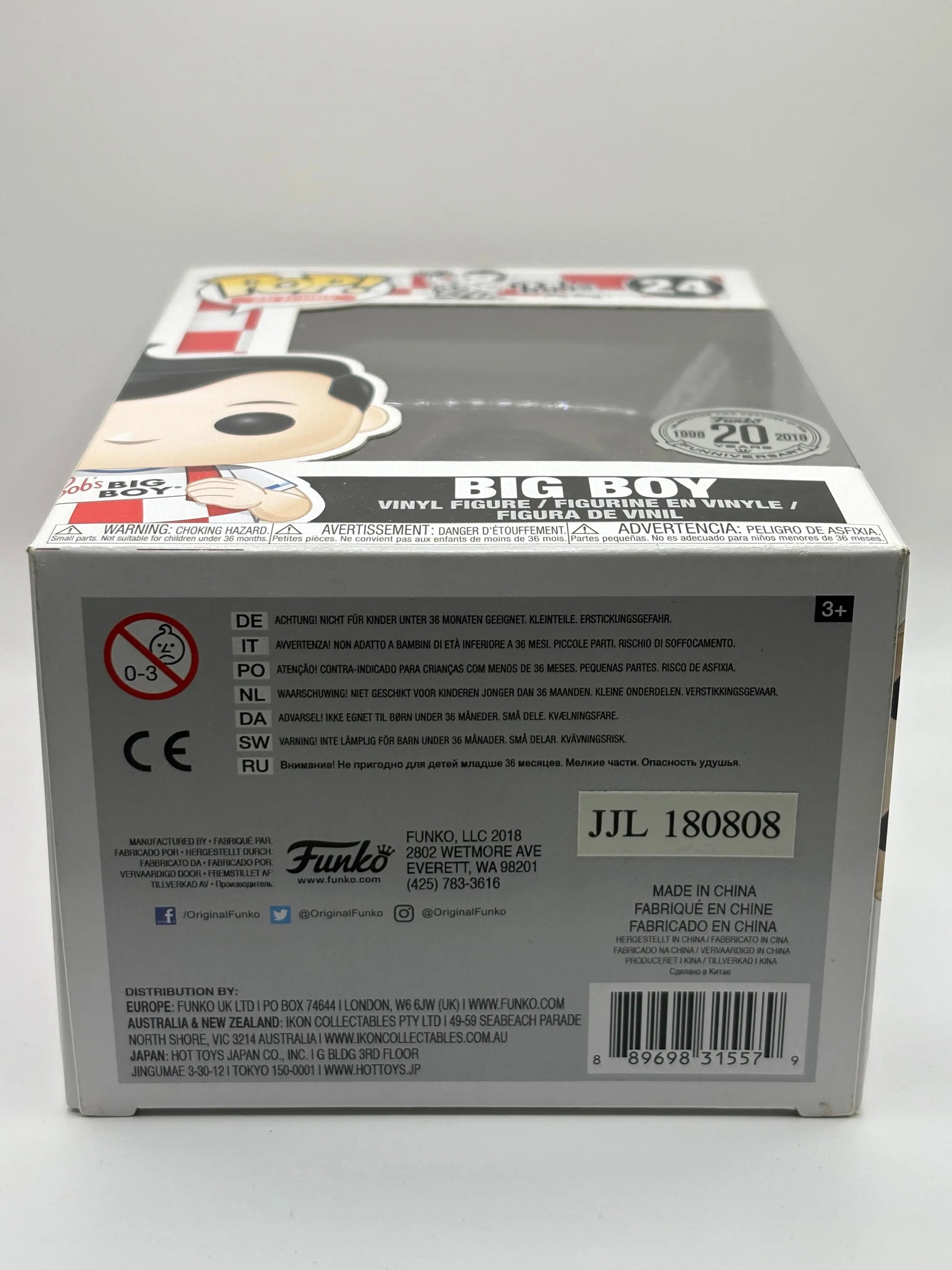 Funko POP! Ad Icons Bobs Big Boy #24 Big Boy FRENLY BRICKS - Open 7 Days