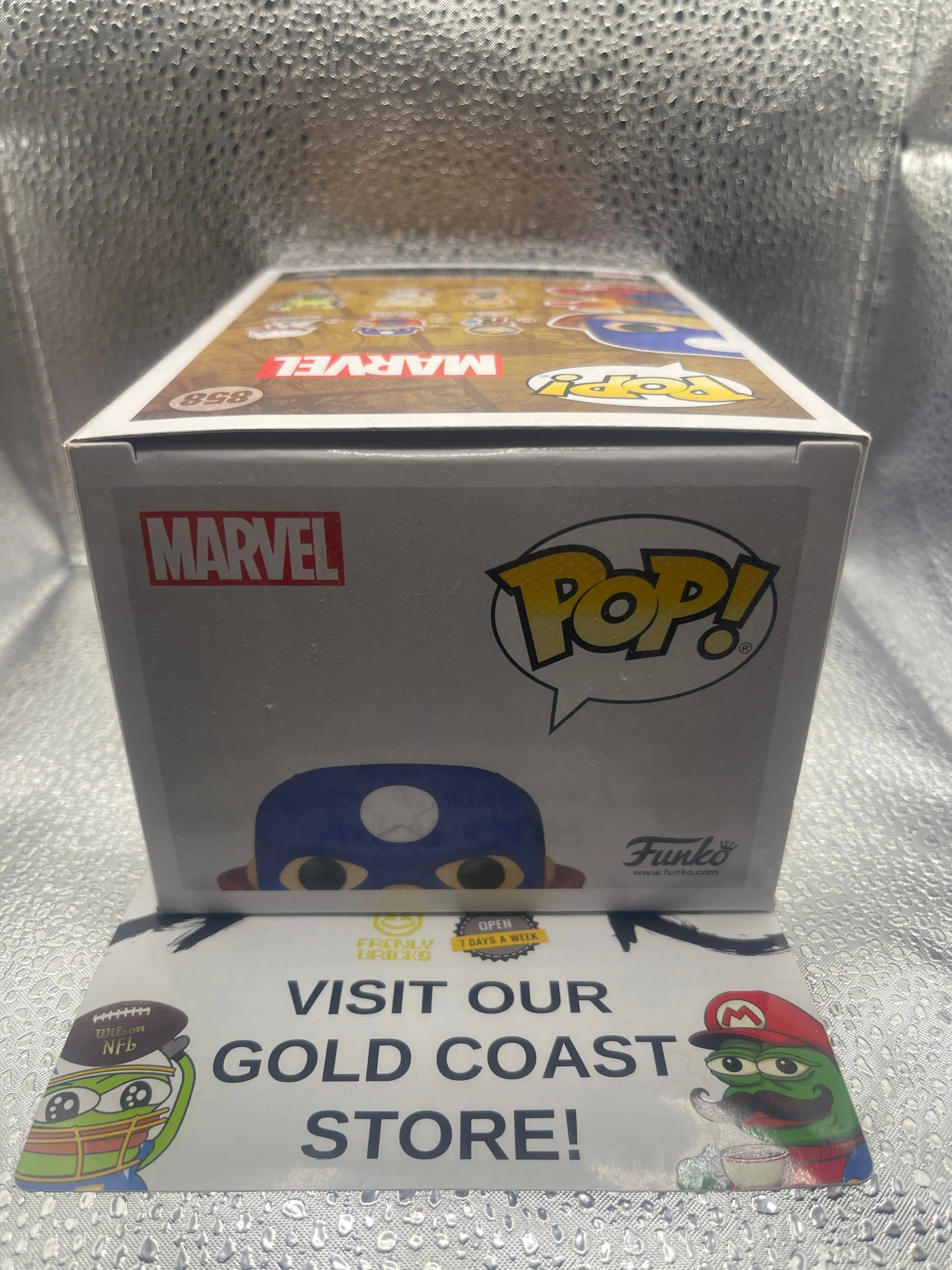 Funko Pop! Infinity Warps Soldier Supreme GITD Special Edition #858 FRENLY BRICKS - Open 7 Days