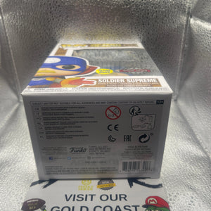 Funko Pop! Infinity Warps Soldier Supreme GITD Special Edition #858 FRENLY BRICKS - Open 7 Days