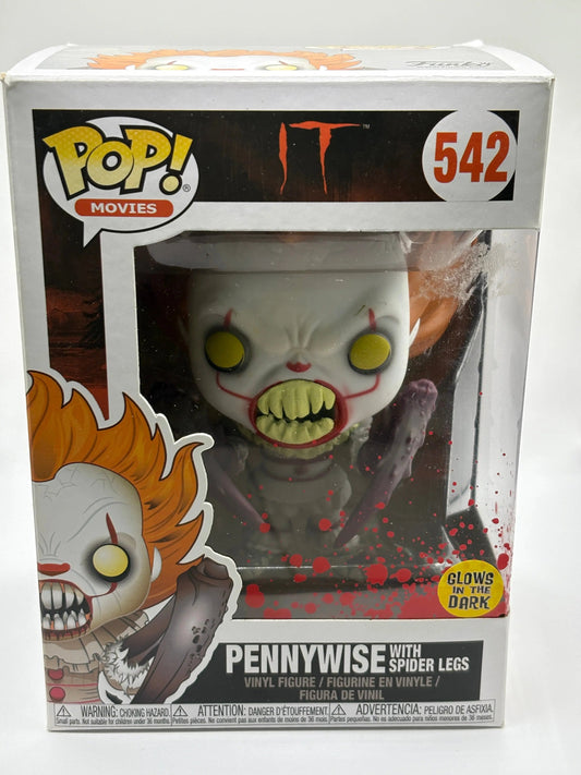 Funko POP! Movies IT #542 Pennywise with Spider Legs Bloody Glow FRENLY BRICKS - Open 7 Days