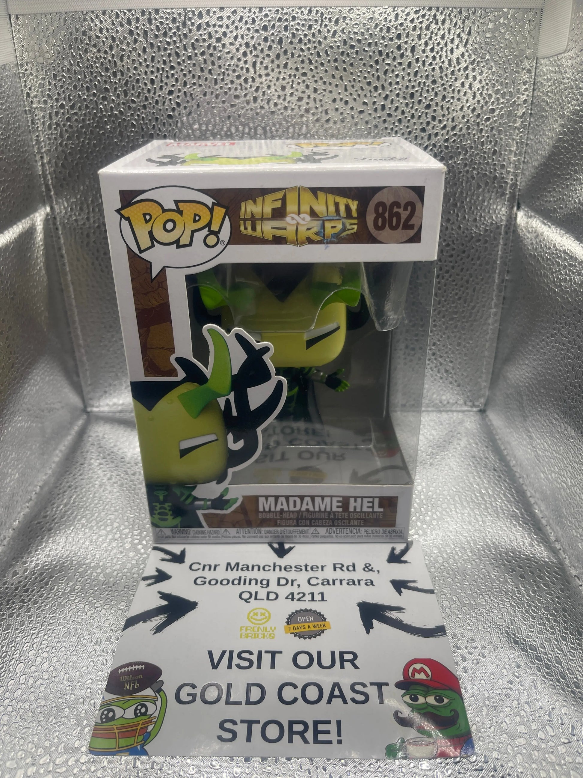 Funko POP! Infinity Warps #862 Madame Hel FRENLY BRICKS - Open 7 Days