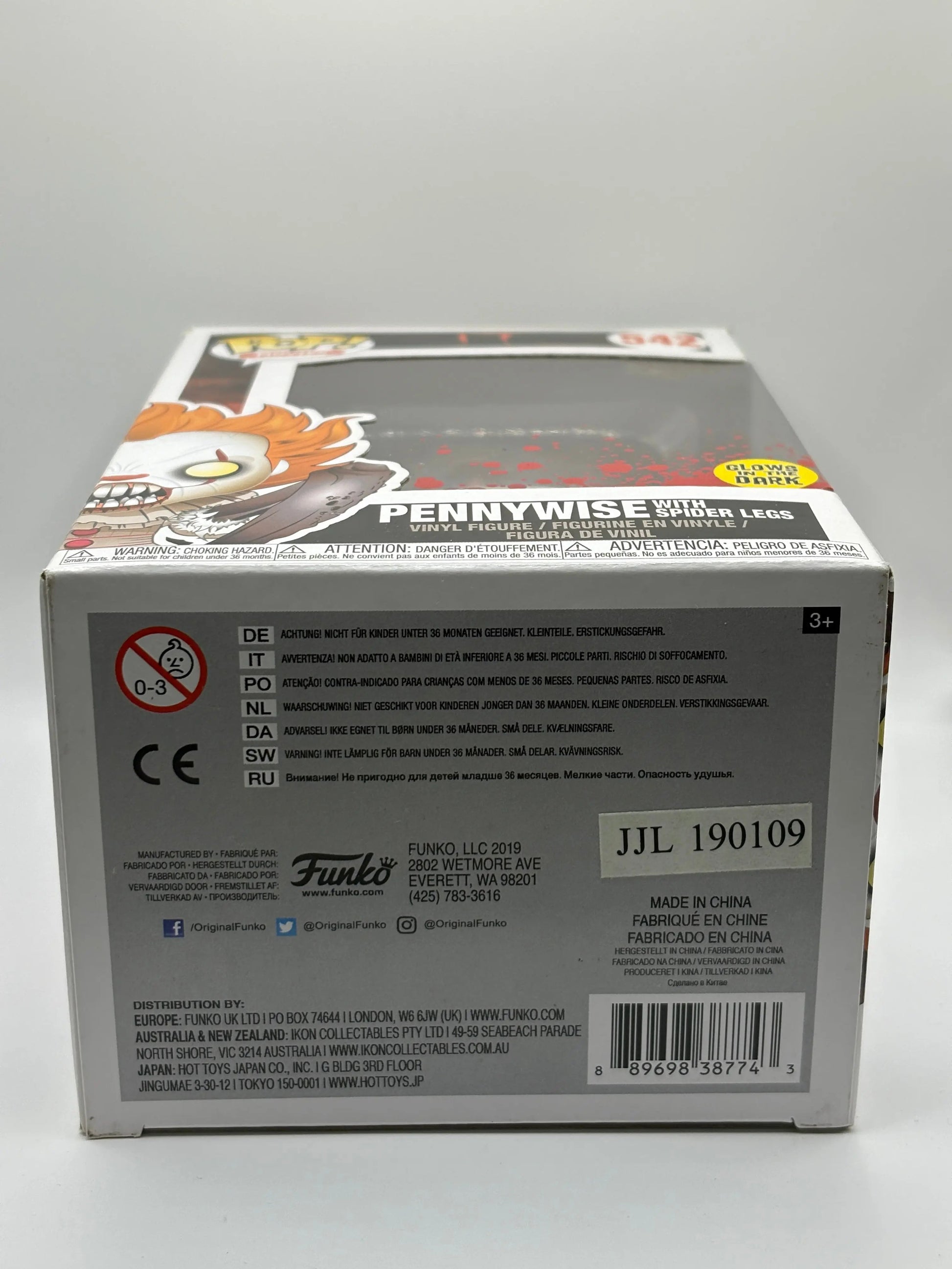 Funko POP! Movies IT #542 Pennywise with Spider Legs Bloody Glow FRENLY BRICKS - Open 7 Days