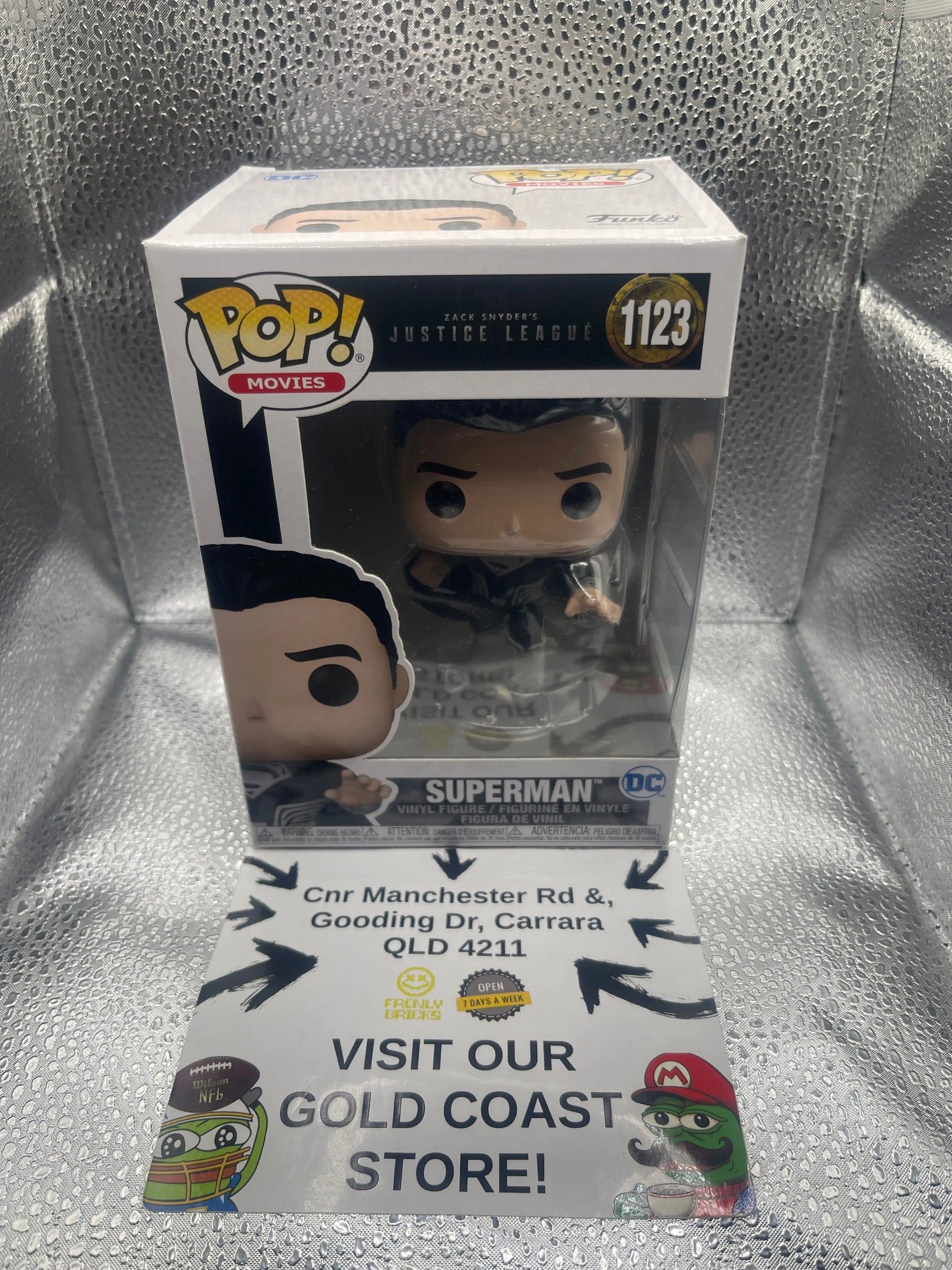 Superman #1123 Zack Snyder Justice League Funko Pop! DC Universe FRENLY BRICKS - Open 7 Days