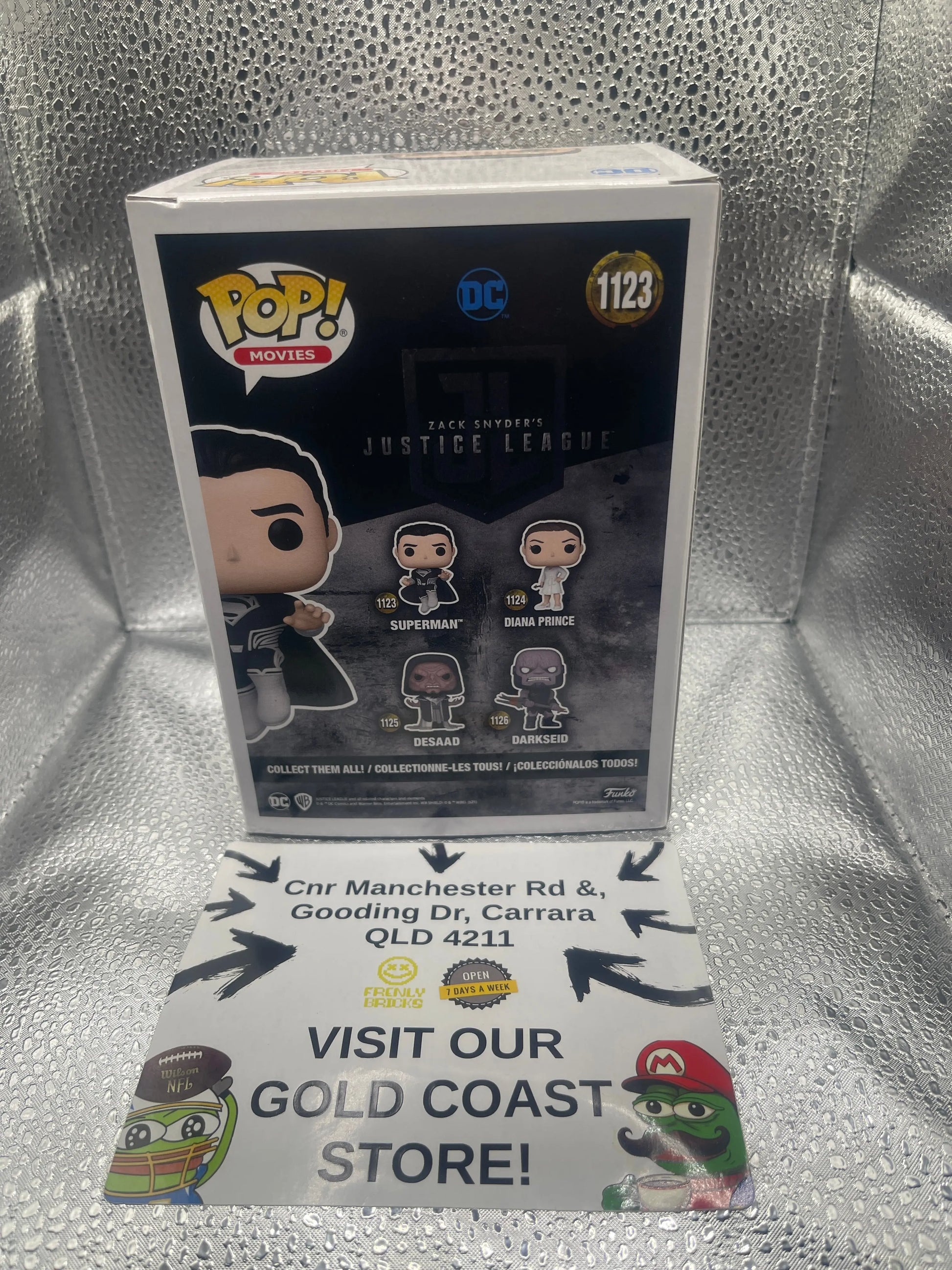 Superman #1123 Zack Snyder Justice League Funko Pop! DC Universe FRENLY BRICKS - Open 7 Days