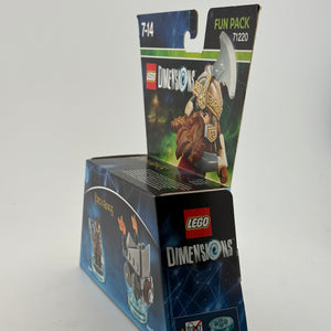 Lego Dimensions Fun Pack 71220 Lord of the Rings Gimli & Axe Chariot New Sealed