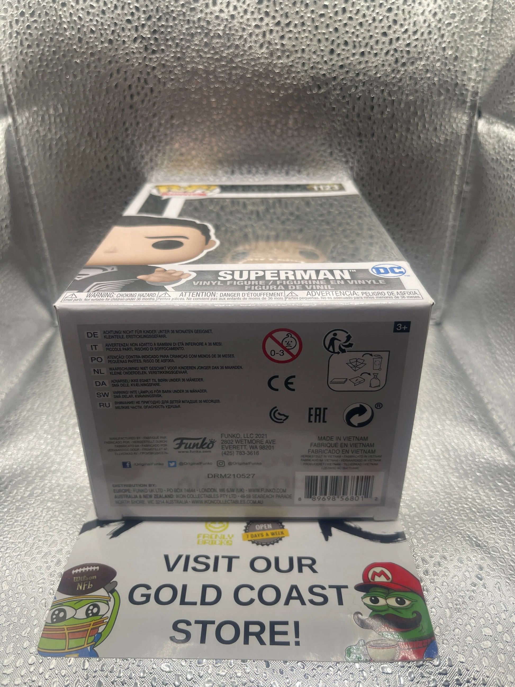 Superman #1123 Zack Snyder Justice League Funko Pop! DC Universe FRENLY BRICKS - Open 7 Days