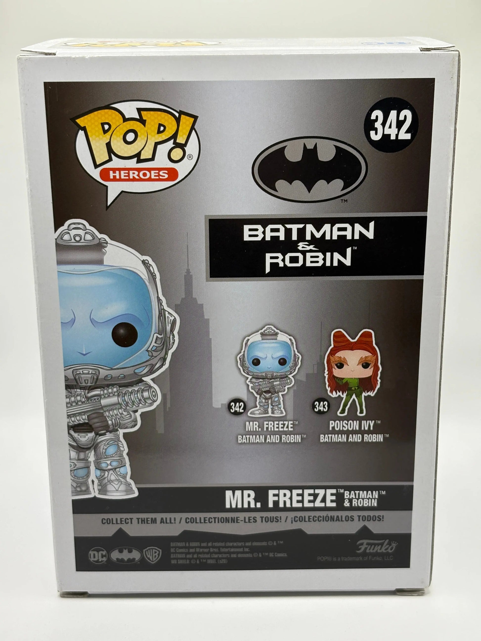 Funko POP! Heroes Batman & Robin #342 Mr Freeze FRENLY BRICKS - Open 7 Days