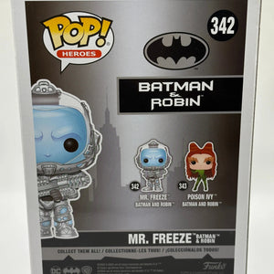 Funko POP! Heroes Batman & Robin #342 Mr Freeze FRENLY BRICKS - Open 7 Days