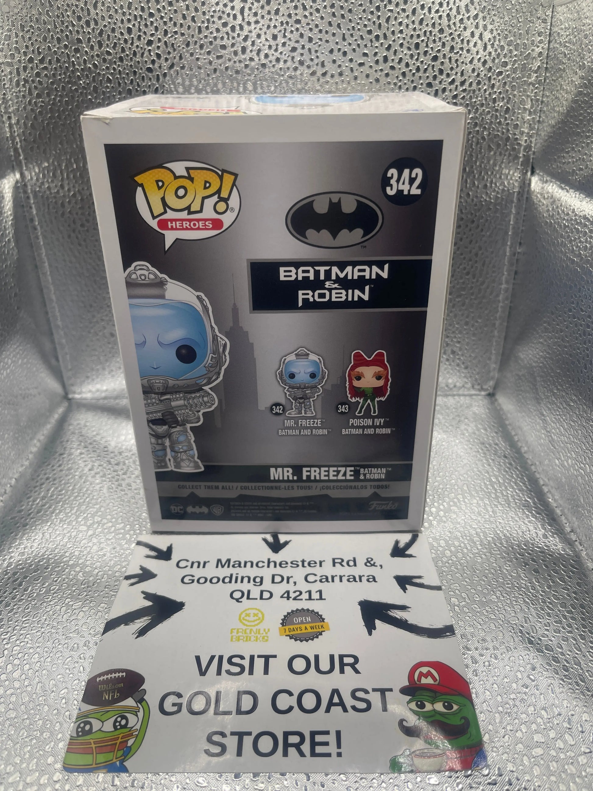 Funko POP! Heroes Batman & Robina #342 Mr. Freeze Batman & Robin FRENLY BRICKS - Open 7 Days