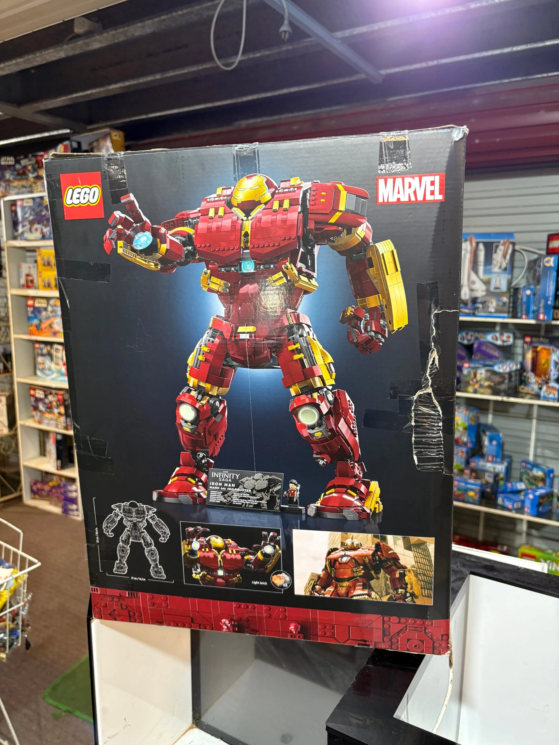 LEGO Marvel: Hulkbuster (76210) Retired Set New & Sealed Box Damage See Photos FRENLY BRICKS - Open 7 Days