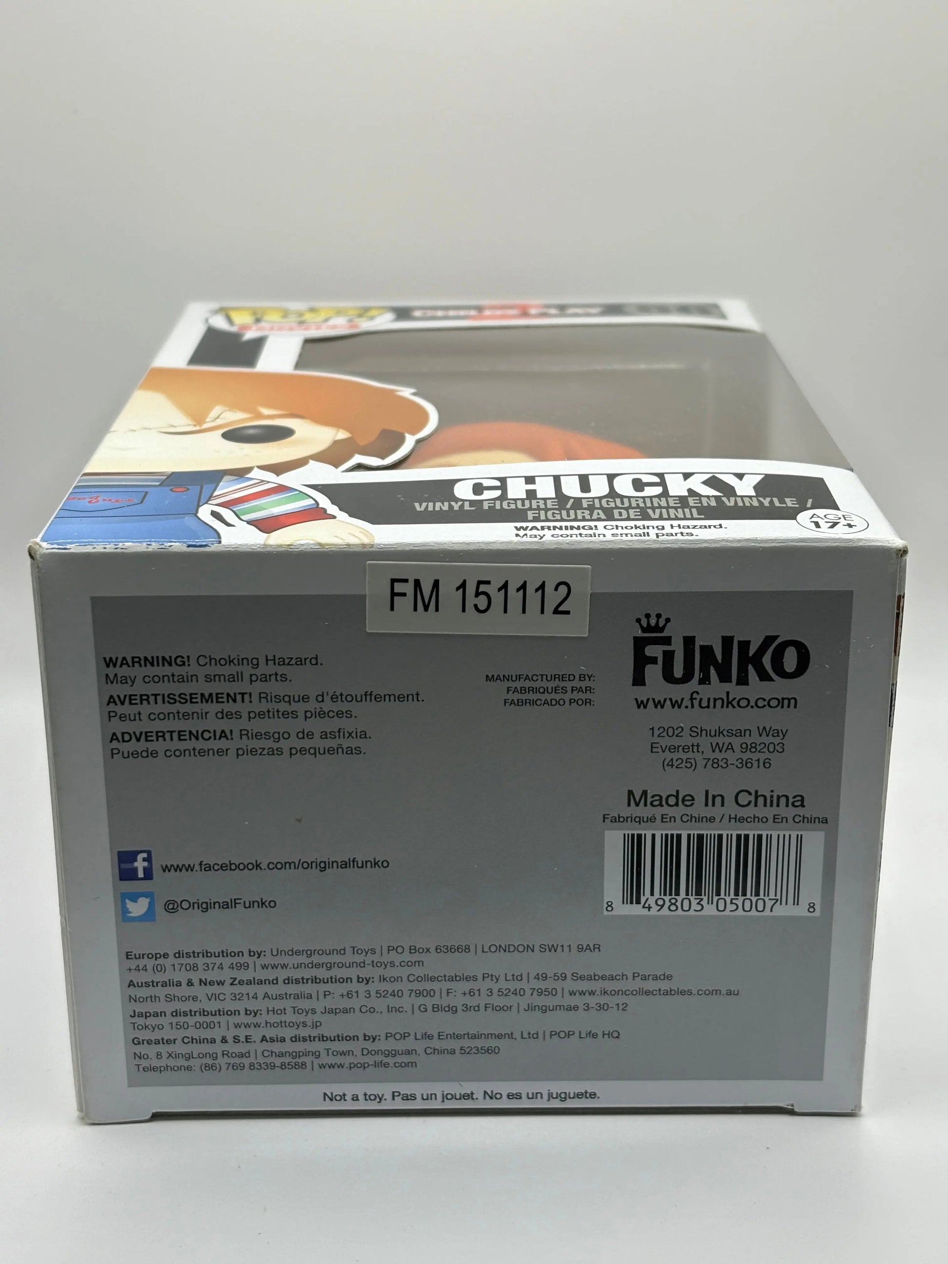 Funko POP! Movies Childs Play 2 #56 Chucky FRENLY BRICKS - Open 7 Days