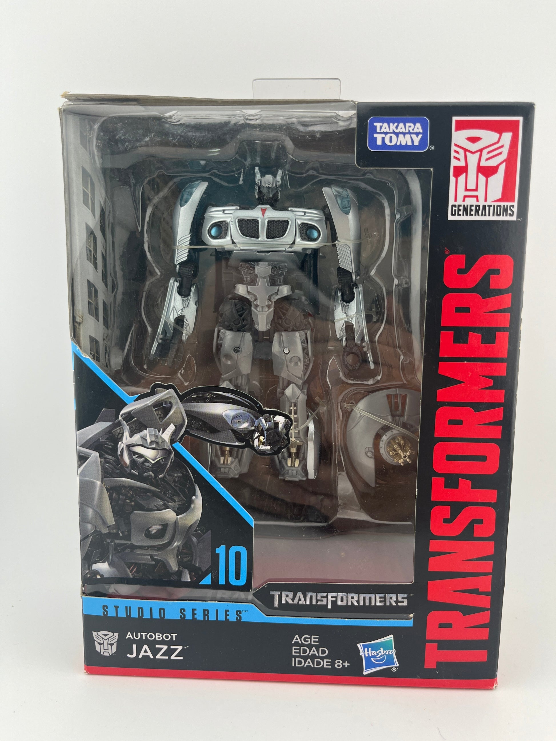 Rare TOMY Studio Series No.10 Transformers "Autobot Jazz" Deluxe Action Figure FRENLY BRICKS - Open 7 Days