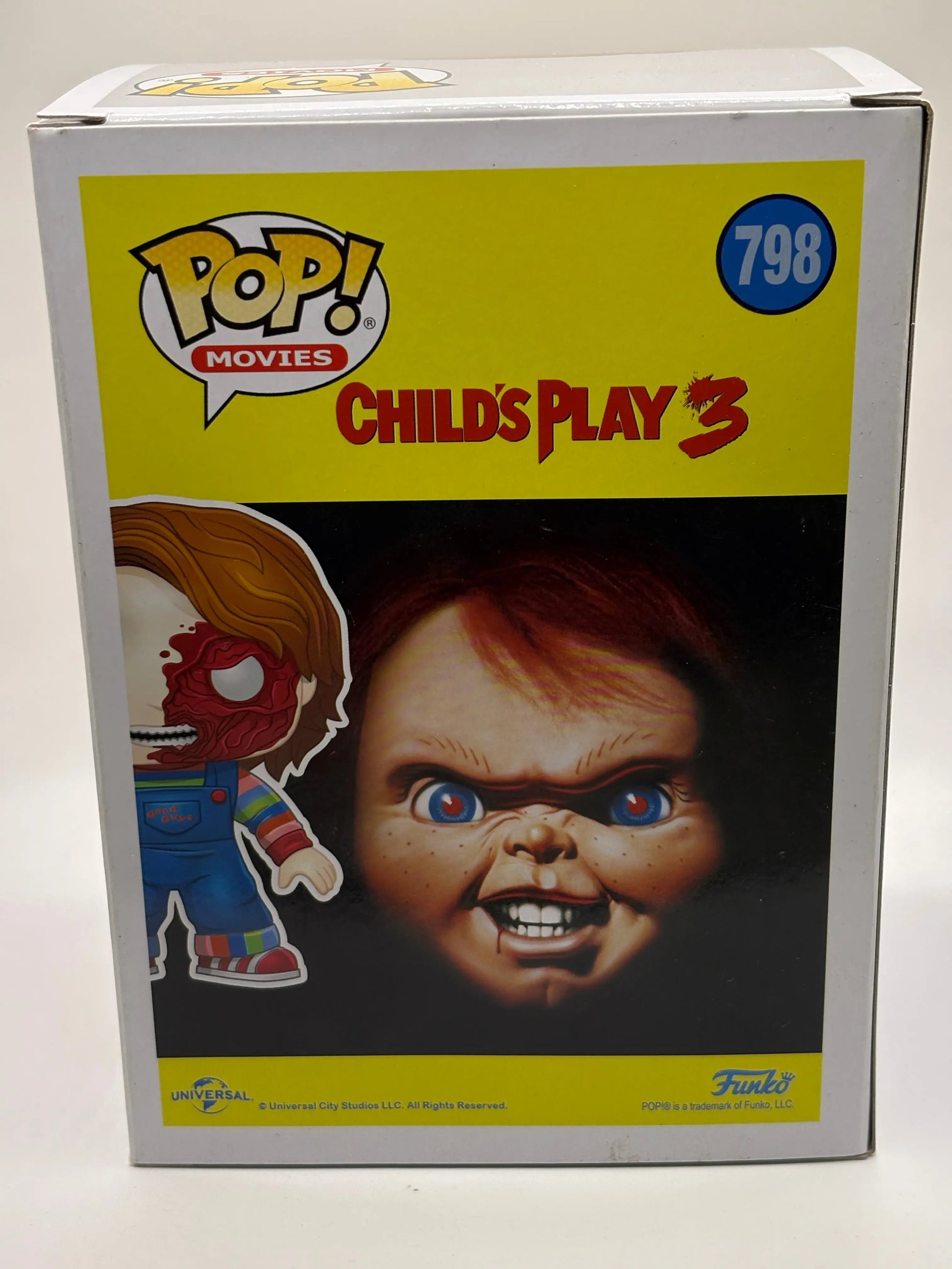Funko POP! Movies Childs Play 3 #798 Chucky Special Edition FRENLY BRICKS - Open 7 Days
