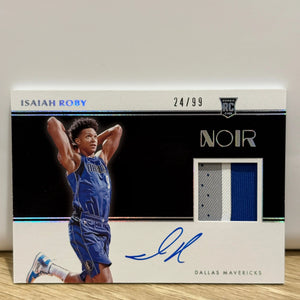 Isaiah Roby 2019-20 Panini Noir RPA Rookie Jersey Patch Auto /99 FRENLY BRICKS - Open 7 Days