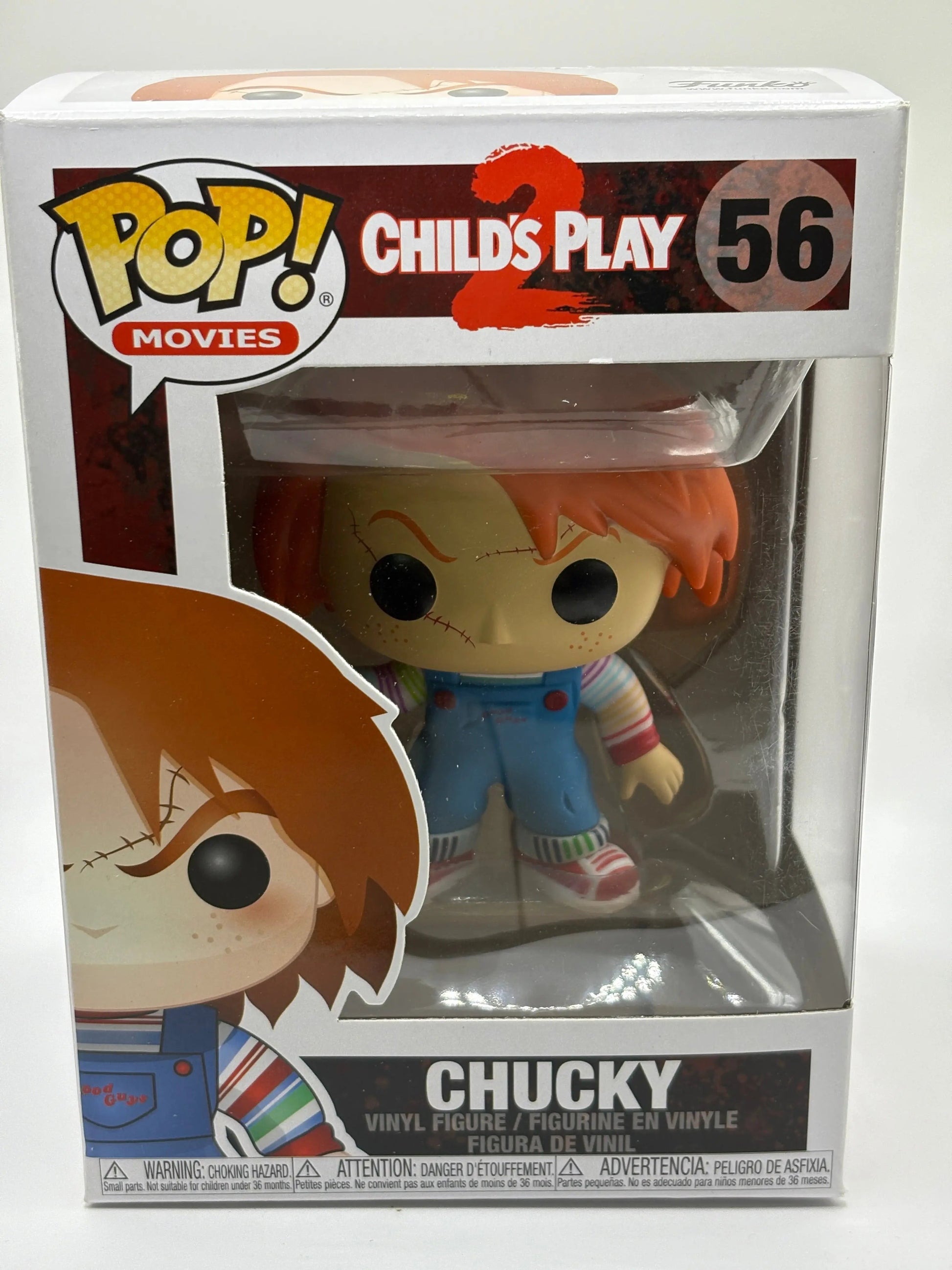 Funko POP! Movies Childs Play 2 #56 Chucky FRENLY BRICKS - Open 7 Days