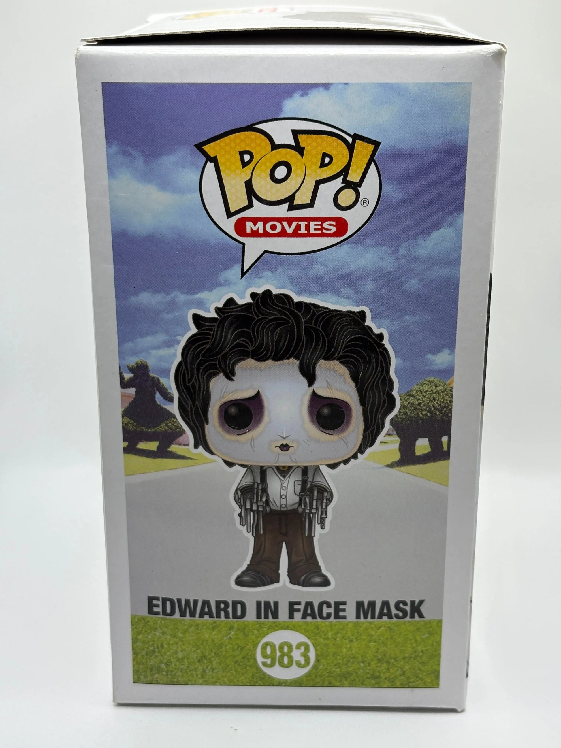 Funko POP! Movies Edward Scissorhands #983 Edward in Face Mask SE FRENLY BRICKS - Open 7 Days