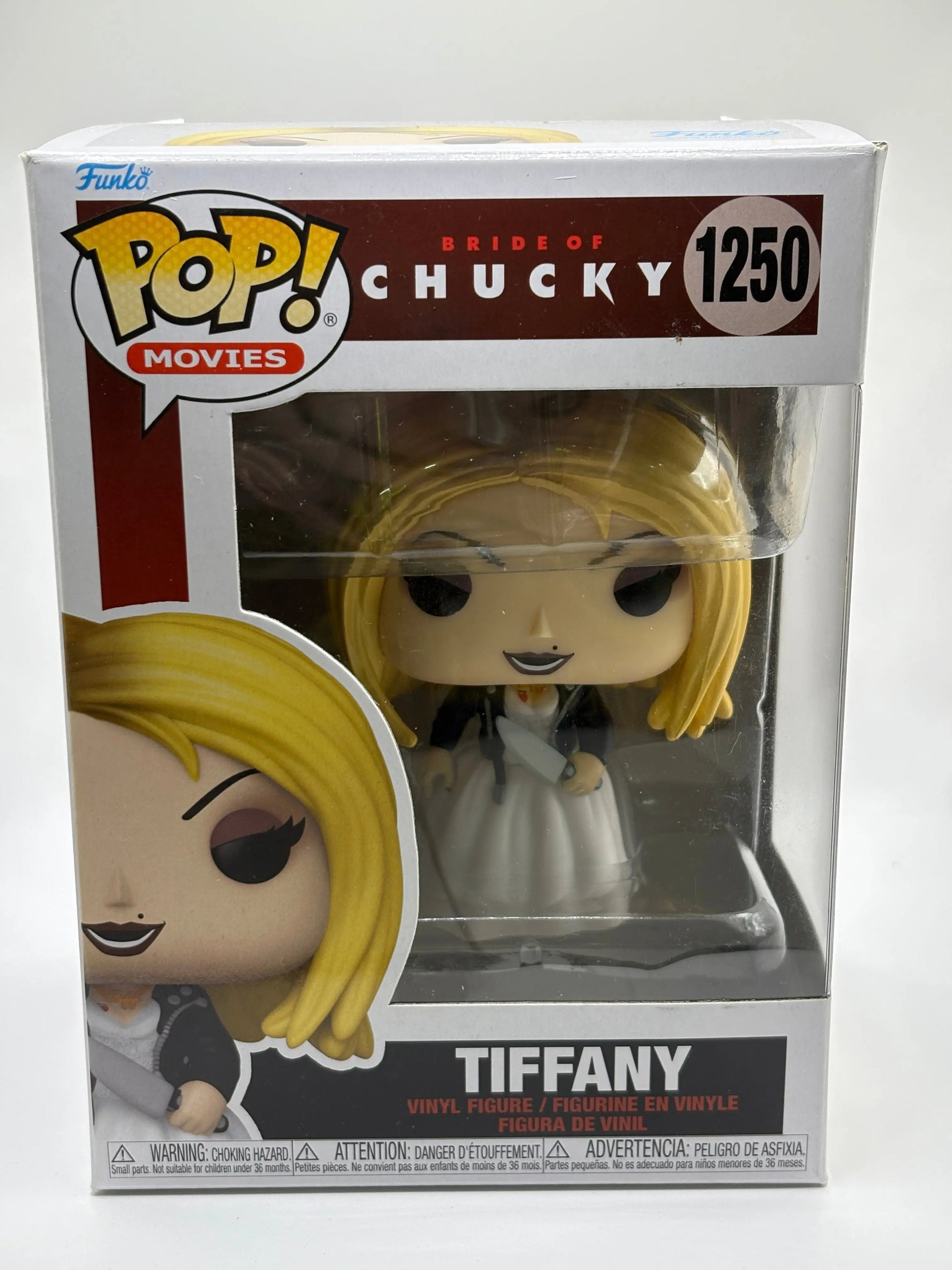 Funko POP! Movies Bride Of Chucky #1250 Tiffany FRENLY BRICKS - Open 7 Days