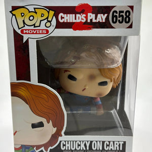 Funko POP! Movies Childs Play 2 #658 Chucky On Cart FRENLY BRICKS - Open 7 Days